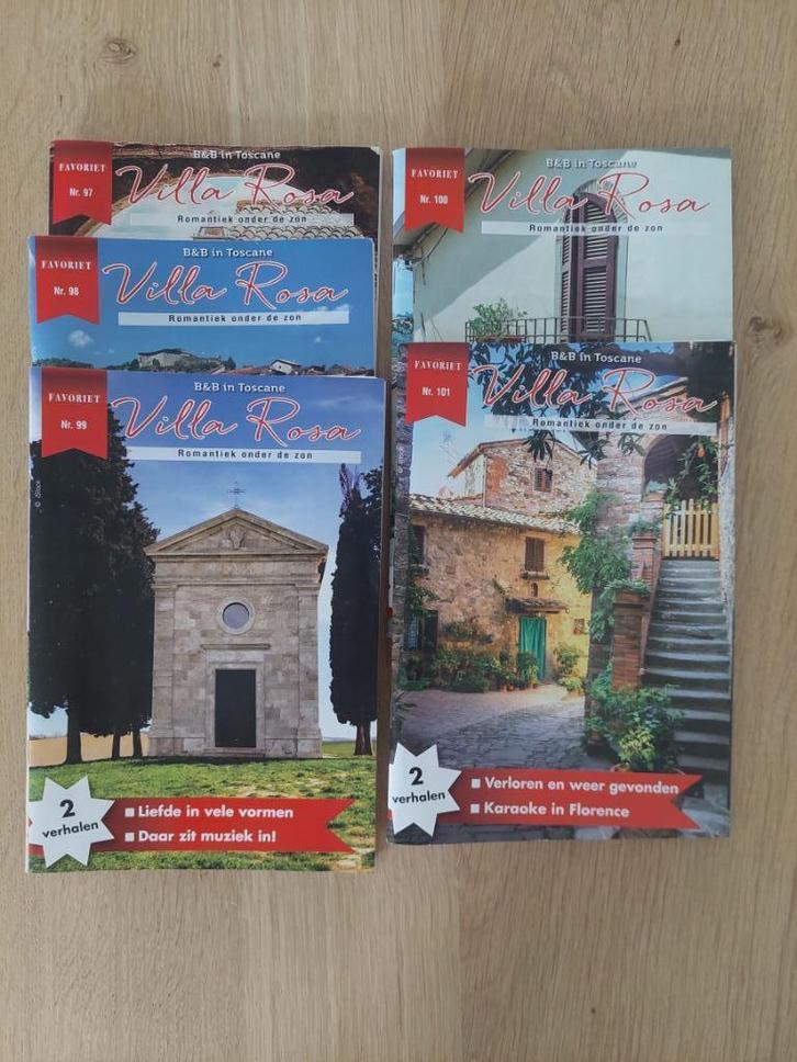 5 x B&B in Toscane Villa Rosa, Boeken, Romans, Zo goed als nieuw, Nederland, Ophalen of Verzenden