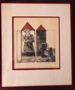 Karin Dagmar Campfens: Met een griet in huis, Minder dan 50 cm, Gebruikt, Ophalen of Verzenden, Schilderij