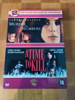 Murder by Numbers / A time to kill DVD NL Sandra Bullock, Boxset, Maffia en Misdaad, Ophalen of Verzenden, Zo goed als nieuw