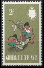 Gilbert & Ellice 1968, QEII - Traditie, 2/-, postfris., Postzegels en Munten, Postzegels | Thematische zegels, Overige thema's