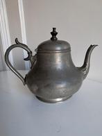 8. Antieke Tinnen Theepot, Ophalen of Verzenden