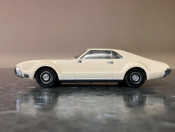 1/43 Oldsmobile Toronado, Del Prado, no box, mist spiegeltje, Hobby en Vrije tijd, Modelauto's | 1:43, Gebruikt, Auto, Overige merken