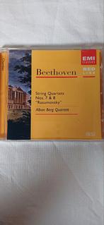 Beethoven. Strijkkwartet 7 & 8 ' Rasumosky', Cd's en Dvd's, Cd's | Klassiek, Ophalen of Verzenden, Classicisme, Zo goed als nieuw