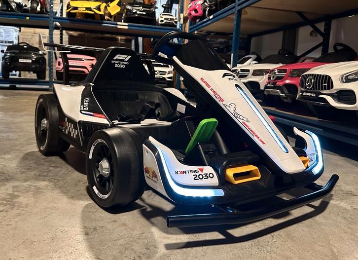 Formula 1 GoKart 24V DRIFTER II 15 KM/H – RC - Muziek - NIEU, Kinderen en Baby's, Speelgoed | Buiten | Voertuigen en Loopfietsen