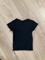 Zwart HEMA shirtje - maat 104, Kinderen en Baby's, Kinderkleding | Maat 104, Meisje, Ophalen of Verzenden, Shirt of Longsleeve