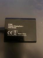 Delock DisplayPort naar VGA Adapter, Ophalen of Verzenden, Gebruikt