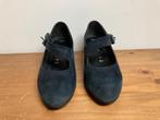 Donker blauwe suède Gabor dames schoenen, maat 5 1/2, Pumps, Blauw, Gabor, Ophalen of Verzenden