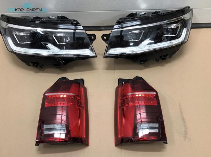 Volkswagen Transporter T6 facelift set koplampen en achterli, Auto-onderdelen, Verlichting, Volkswagen, Gebruikt, Ophalen