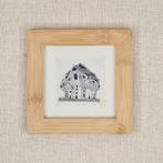 Ets Blaakse bos, kubuswoningen, Rotterdam 10x10 cm, Minder dan 50 cm, Oorspronkelijke maker, Nieuw, Ophalen of Verzenden
