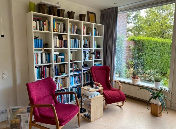 Billy IKEA boekenkast wit 5 delen, Huis en Inrichting, Kasten | Boekenkasten, Gebruikt, 50 tot 100 cm, 200 cm of meer, 25 tot 50 cm