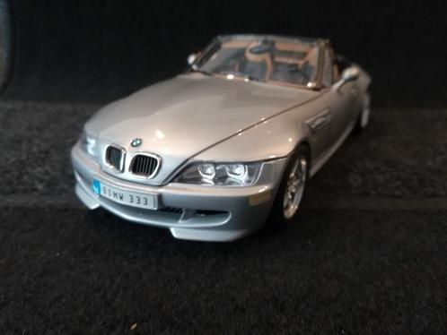 BMW Z3 (BMW M3) 1996 - 1:18 -SUMMER DEAL ! Nu -25% Korting !, Hobby en Vrije tijd, Modelauto's | 1:18, Zo goed als nieuw, Auto