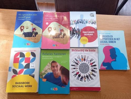 Boeken Sociaal Werk: Basisboek, Opvoeden, Sociologie..., Boeken, Studieboeken en Cursussen, Zo goed als nieuw, HBO, Alpha, Ophalen of Verzenden
