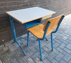 Schoolbank / bureau met lade en stoel, Kinderen en Baby's, Kinderkamer | Tafels en Stoelen, Ophalen, Gebruikt, Tafel(s) en Stoel(en)