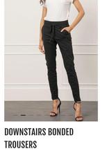 Studio Anneloes bonded downstairs broek zwart, Kleding | Dames, Maat 38/40 (M), Studio Anneloes, Verzenden, Zwart