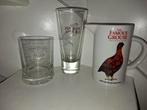 Famous Grouse Whiskey Glazen - en waterkan., Huis en Inrichting, Keuken | Servies, Glas of Glazen, Ophalen of Verzenden, Overige stijlen