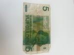 Nederlands 5 Gulden Biljet 1973, Postzegels en Munten, Bankbiljetten | Nederland, Ophalen of Verzenden, 5 gulden, Los biljet