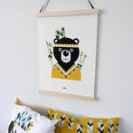 Kinderposter Muurposter Poster Beer Oker A3 ANNIdesign, Ophalen of Verzenden, Nieuw, Wanddecoratie
