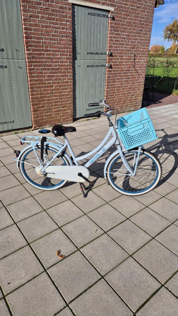 Cortina U4 meisjesfiets 24 inch, Fietsen en Brommers, Fietsen | Meisjes, Gebruikt, 24 inch, Versnellingen, Ophalen