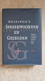 Huizinga's spreekwoorden en gezegden., Ophalen of Verzenden, Overige uitgevers