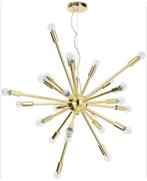 Westwing hanglamp spike goud kleur, Huis en Inrichting, Lampen | Kroonluchters, Ophalen, Zo goed als nieuw