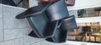 Te koop 4 eetkamerstoelen, Huis en Inrichting, Stoelen, Ophalen, Gebruikt, Zwart, Leer
