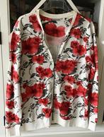 Prachtig hip zomer jasje floral bomber jacket met rits 42-44, Maat 42/44 (L), Fransa, Zo goed als nieuw, Verzenden