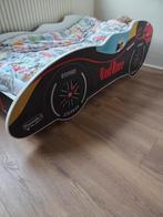 Peuterbed  raceauto, Kinderen en Baby's, Kinderkamer | Bedden, 70 tot 85 cm, Zo goed als nieuw, Matras, 140 tot 160 cm