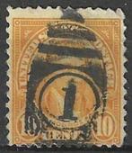 USA 1922-1925 - Yvert 237 - Thomas Jefferson (ST), Postzegels en Munten, Postzegels | Amerika, Verzenden, Gestempeld, Noord-Amerika