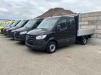 Mercedes-Benz Sprinter 317CDI Dubbelcabine Openlaadbak 3500K, Gebruikt, Euro 6, Zwart, Mercedes-Benz