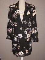 Colbert Blazer B Young Maat 40 Zwart Gebloemd Lang model, Kleding | Dames, Maat 38/40 (M), Zwart, Nieuw, Ophalen of Verzenden