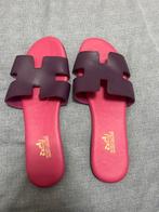 Hermes slippers maat 39 paars, Kleding | Dames, Slippers, Overige kleuren, Nieuw, Ophalen of Verzenden
