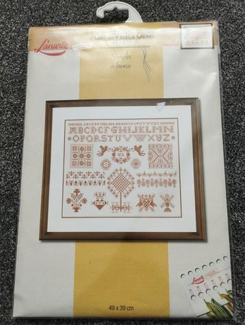 Lanarte Borduurpakket - Sampler in Bronze beschikbaar voor biedingen