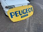 PEUGEOT emaille reclamebord XL, Ophalen, Reclamebord, Gebruikt, .