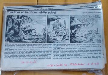 Heer Bommel in het verschiet, krantenknipsel.  beschikbaar voor biedingen