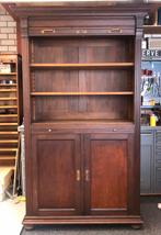 Antiek eiken notariskast met rolluik !, Ophalen