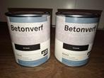 2 nieuwe blikken betonverf + nieuwe fles grondverf beton, Doe-het-zelf en Verbouw, Verf, Beits en Lak, Overige kleuren, Nieuw