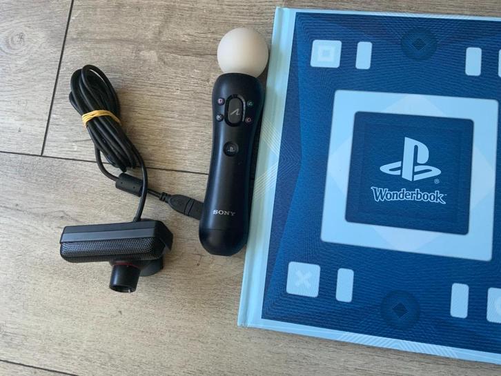 Playstation 3 Book of Spells Set + Move Controller PS3, Spelcomputers en Games, Games | Sony PlayStation 3, Zo goed als nieuw