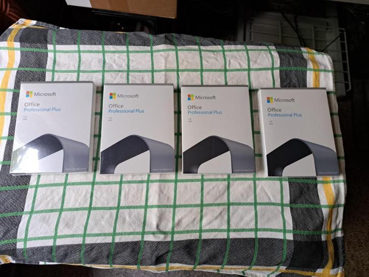 Te koop : Microsoft Office Professional Plus 2021, Computers en Software, Office-software, Nieuw, Windows, Excel, OneNote, Outlook