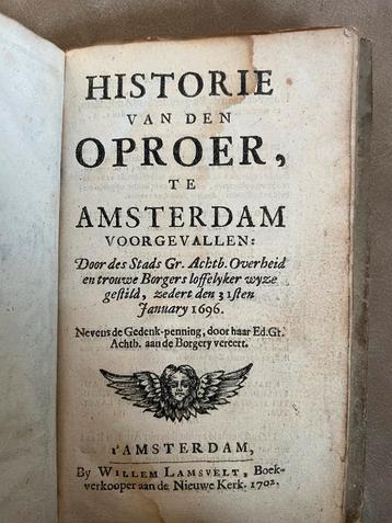 De Oproer van Amsterdam, 1792 beschikbaar voor biedingen