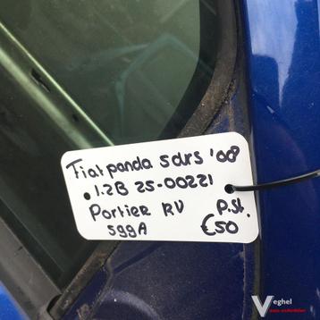 Fiat Panda 5drs 1.2 B 2008 2500221 Kleurcode 599A  Portier   beschikbaar voor biedingen