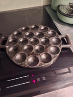 Vintage Poffertjespan Koopmans Leeuwarden, Ophalen of Verzenden, Gietijzer, Koekenpan of Braadpan