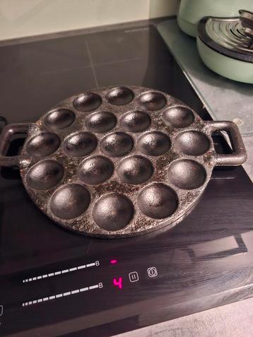 Vintage Poffertjespan Koopmans Leeuwarden beschikbaar voor biedingen