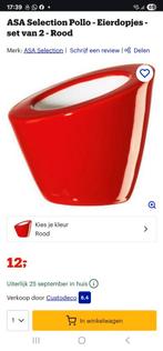 Mooie eierdoppen van asa selection. 8 stuks, Ophalen of Verzenden, Nieuw, Porselein, Overige stijlen
