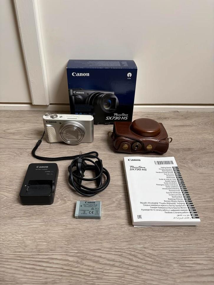 Canon Powershot SX730 HS - Compact Camera, Audio, Tv en Foto, Videocamera's Digitaal, Zo goed als nieuw, Camera, Geheugenkaart