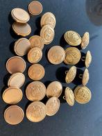 Vintage lot metalen knopen, Antiek en Kunst, Antiek | Kleding en Accessoires, Ophalen of Verzenden