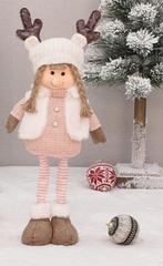 KERST MEISJE OP HOGE - LAGE BEENTJES, Diversen, Kerst, Ophalen of Verzenden, Nieuw