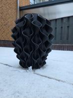 Zwarte 3D Geprinte Vaas - Kunstbloemen, Ophalen of Verzenden