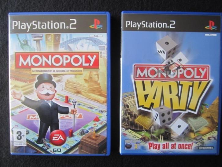 PS2 - Monopoly - Playstation 2, Spelcomputers en Games, Games | Sony PlayStation 2, Nieuw, Overige genres, 3 spelers of meer, Vanaf 3 jaar