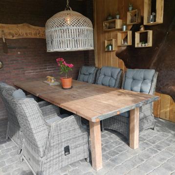 Set van 6 Traploos verstelbare stoel Aluminium beschikbaar voor biedingen
