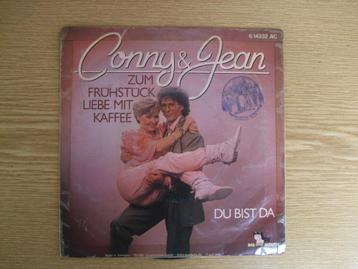 CONNY & JEAN   ZUM FRUHSTUCK LIEBE MIT KAFFEE / DU BIST DA  beschikbaar voor biedingen